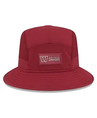 New Era Men's Burgundy Washington Commanders 2025 Sideline Bucket Hat