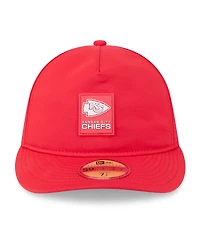New Era Men's Red Kansas City Chiefs 2025 Sideline Retro Crown 59FIFTY Fitted Hat