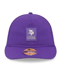 New Era Men's Purple Minnesota Vikings 2025 Sideline Retro Crown 59FIFTY Fitted Hat
