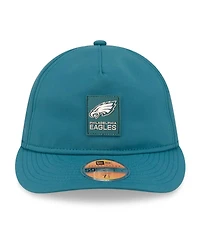 New Era Men's Midnight Green Philadelphia Eagles 2025 Sideline Retro Crown 59FIFTY Fitted Hat