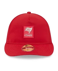 New Era Men's Red Tampa Bay Buccaneers 2025 Sideline Retro Crown 59FIFTY Fitted Hat