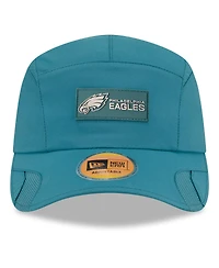 New Era Men's Midnight Green Philadelphia Eagles 2025 Sideline Runner Adjustable Hat