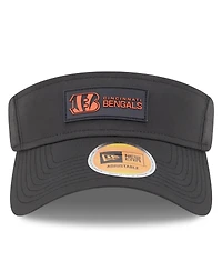 New Era Men's Black Cincinnati Bengals 2025 Sideline Visor Hat