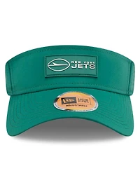 New Era Men's Green New York Jets 2025 Sideline Visor Hat