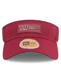 New Era Men's Burgundy Washington Commanders 2025 Sideline Visor Hat
