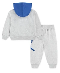 Jordan Toddler Boys 2-Piece Most Valuable Player Jumpman Fleece Pullover Hoodie and Pants Set
