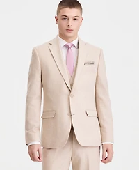 Bar Iii Men's Slim-Fit Linen-Blend Suit Separates Jacket, Macy's Exclusive