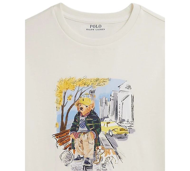Polo Ralph Lauren Big Boys Bear Cotton Jersey T-Shirt