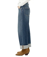 Silver Jeans Co. Women's Be Easy High Rise Wide Leg Crop