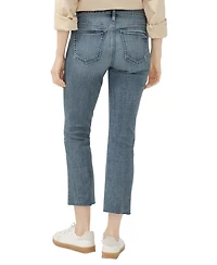 Silver Jeans Co. Women's Elyse Mid Rise Comfort Fit Kick Flare