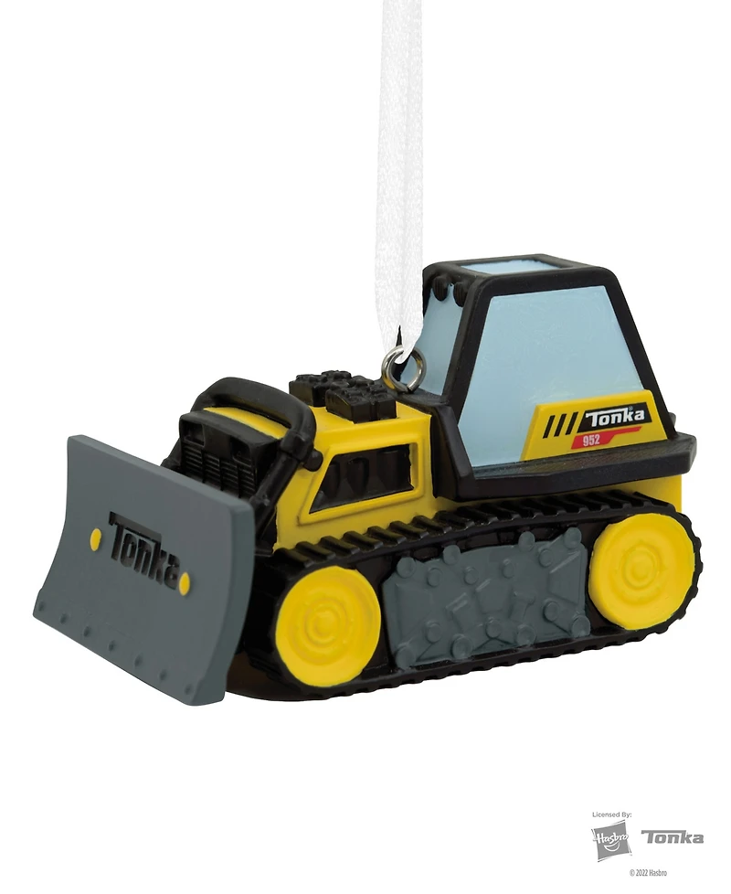 Hallmark Hasbro Tonka Bulldozer Christmas Tree Ornament