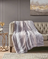 Madison Park Zuri Faux-Fur Throw, 50" x 60"