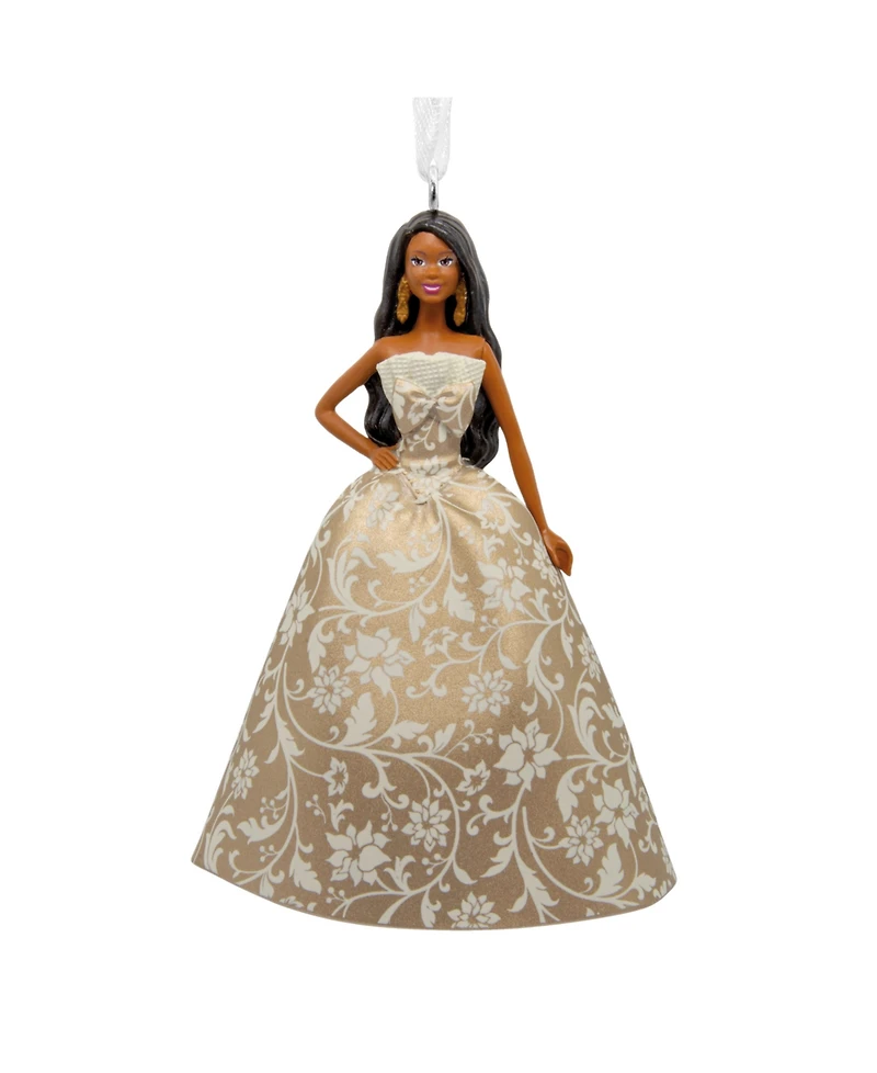 Hallmark Black Holiday Barbie 2025 Christmas Tree Ornament