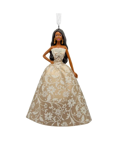 Hallmark Black Holiday Barbie 2025 Christmas Tree Ornament