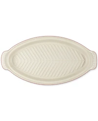 Le Creuset Stoneware Heritage 1.7-Quart Fish Baker with Cover