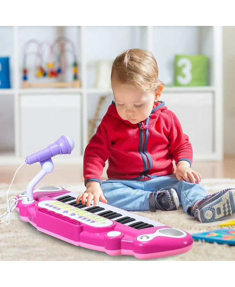 Akiudex 37-Key Electronic Keyboard Kids Toy Piano