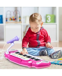 Akiudex 37-Key Electronic Keyboard Kids Toy Piano