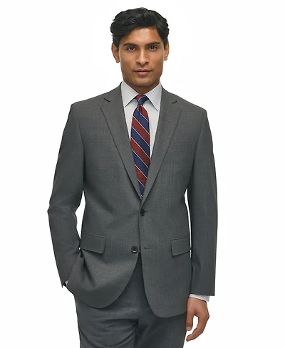 B by Brooks Brothers Men's Classic-Fit Stretch Wool Blend Suit Separates Jacket