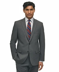 B by Brooks Brothers Men's Classic-Fit Stretch Wool Blend Suit Separates Jacket