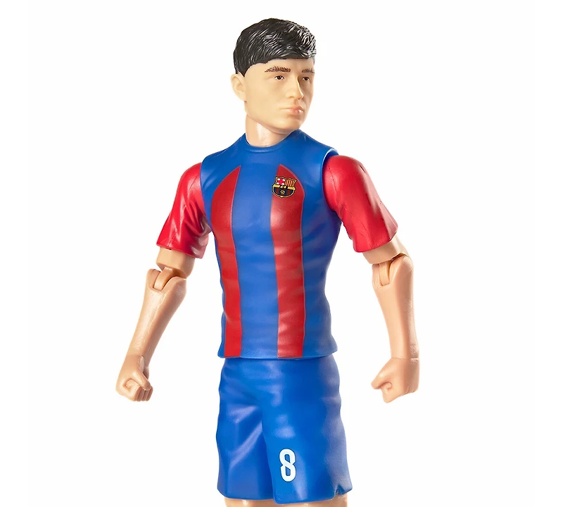 Banbo Toys Sockers Fc Barcelona Pedri 8" Collectible Soccer Action Figure