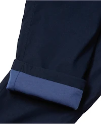Lands' End Boys Iron Knee Stretch Jersey Lined Pull On Pants