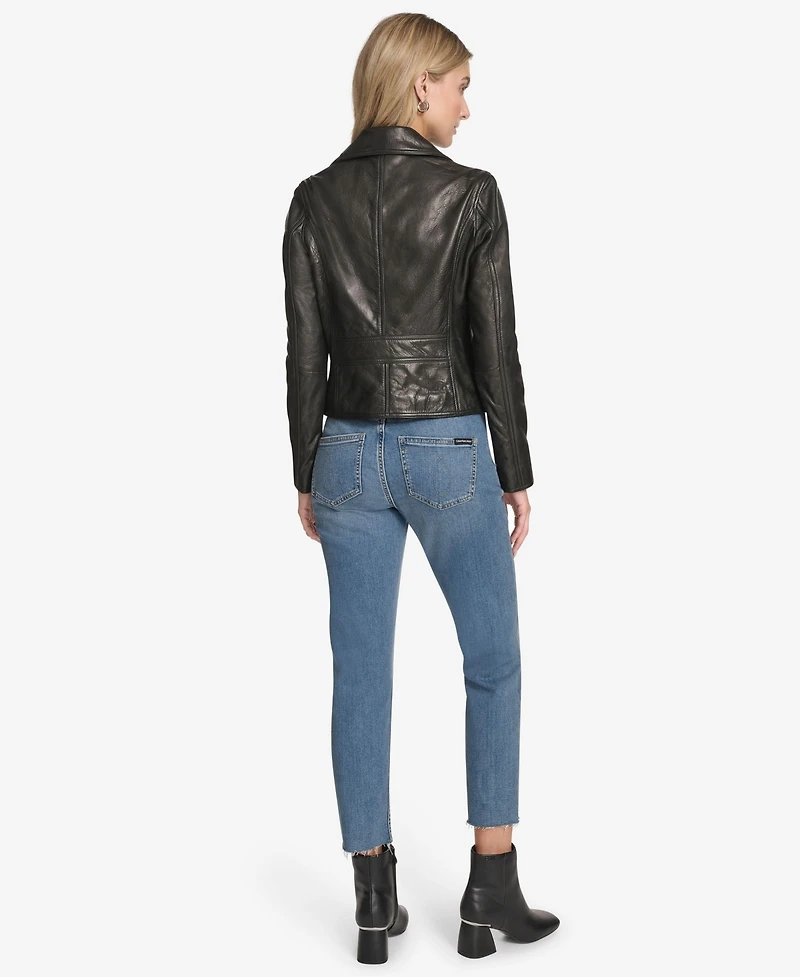 Andrew Marc Black Label Women's Paluma Blazer Leather Jacket