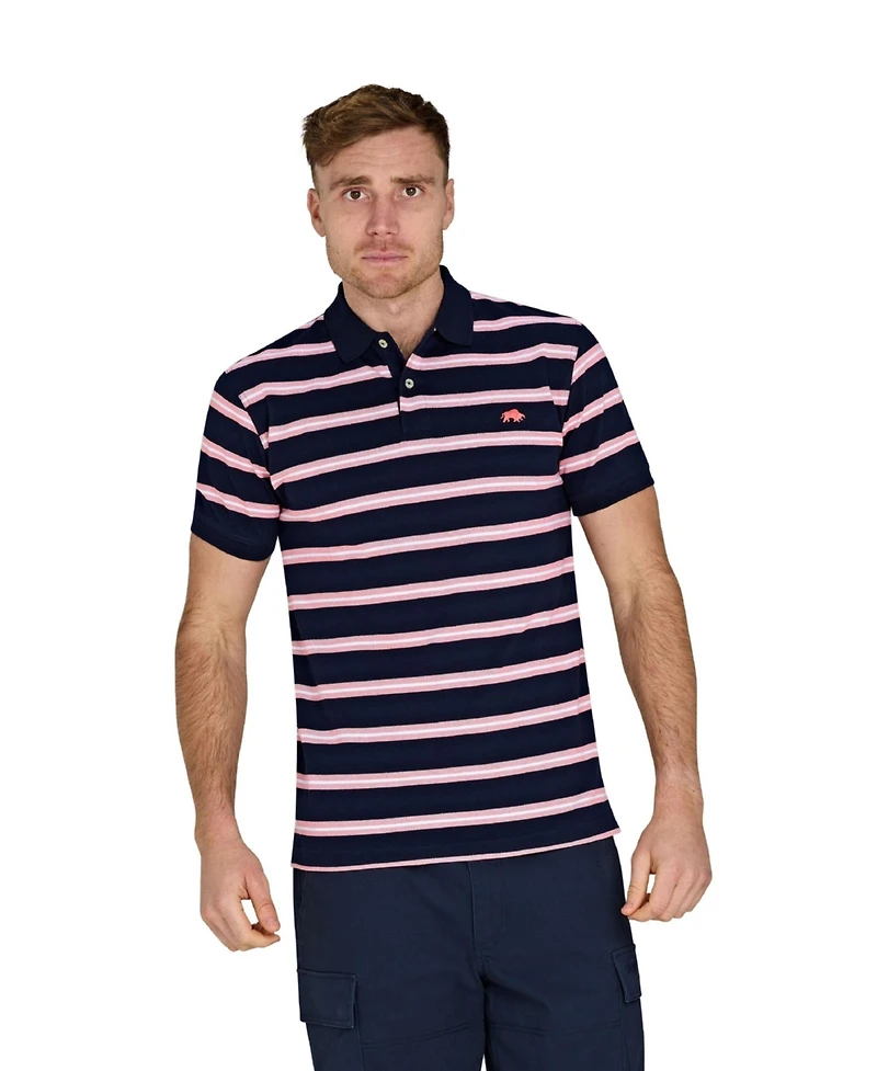 Raging Bull Men's Trio Stripe Polo
