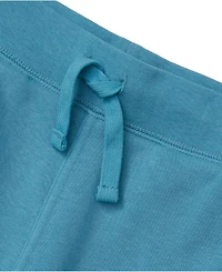 Lands' End Girls Cotton Fleece Jogger Sweatpants