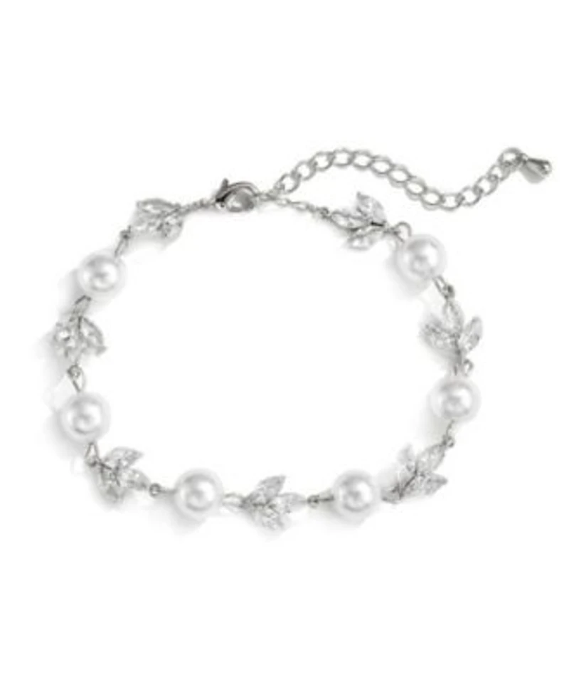 Untamed Petals Forever Pearl Crystal Bracelet