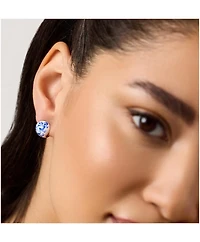 Ana Luisa Statement Earrings - Mini Abby Marble Blue