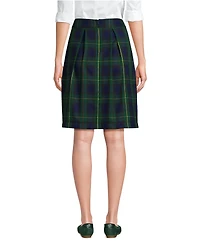 Lands' End Women's Plaid Skort Top of Knee