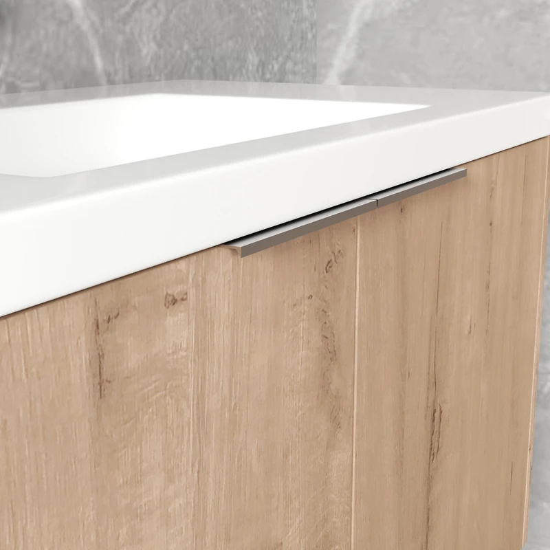 Casainc 36 Inch Floating Bathroom Vanity with Sink and Soft-Close Double Doors