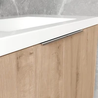 Casainc 36 Inch Floating Bathroom Vanity with Sink and Soft-Close Double Doors