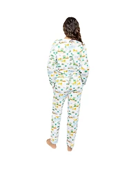 Sant and Abel Women's Trunks Up Jersey Long Pj Set