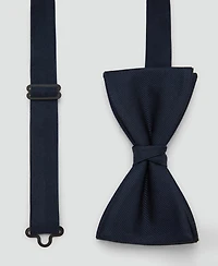 Mango Men's Classic Microstructure Bow Tie