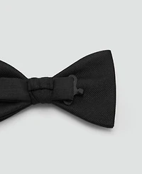 Mango Men's Classic Microstructure Bow Tie