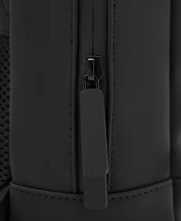 Mango Men's Rubberized Flap Closure Backpack