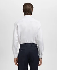 Mango Men's Slim-Fit Cotton Dress Shirt