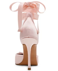 Steve Madden Women's Larina Lace-Up High-Heel Ballet Pumps