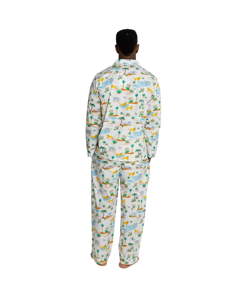 Sant and Abel Men's Trunks Up Long Pj Set
