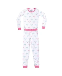 Sant and Abel Kids Tennis Bows Long Pj Set
