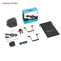 SmallRig 3452 Simorr Wave S1 Lite Compact On-Camera Shotgun Microphone