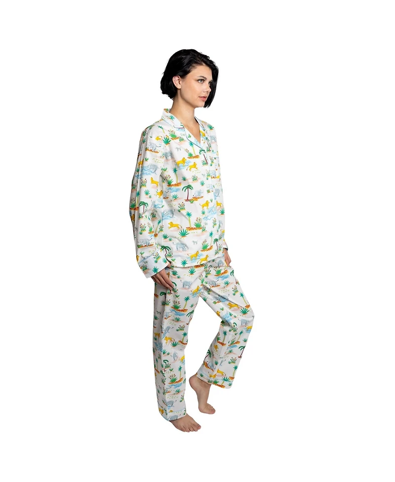 Sant and Abel Women's Trunks Up Long Pj Set