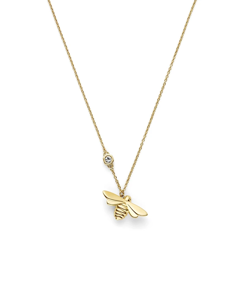 Olivia Burton Honey Bee Gold Tone Stainless Steel Necklace