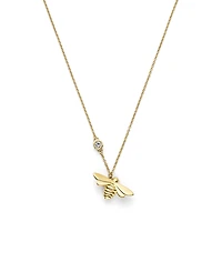 Olivia Burton Honey Bee Gold Tone Stainless Steel Necklace