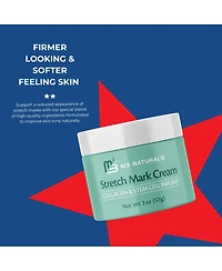 M3 Naturals Stretch Mark Cream - Collagen & Stem Cell Maternity Skincare - 2 oz