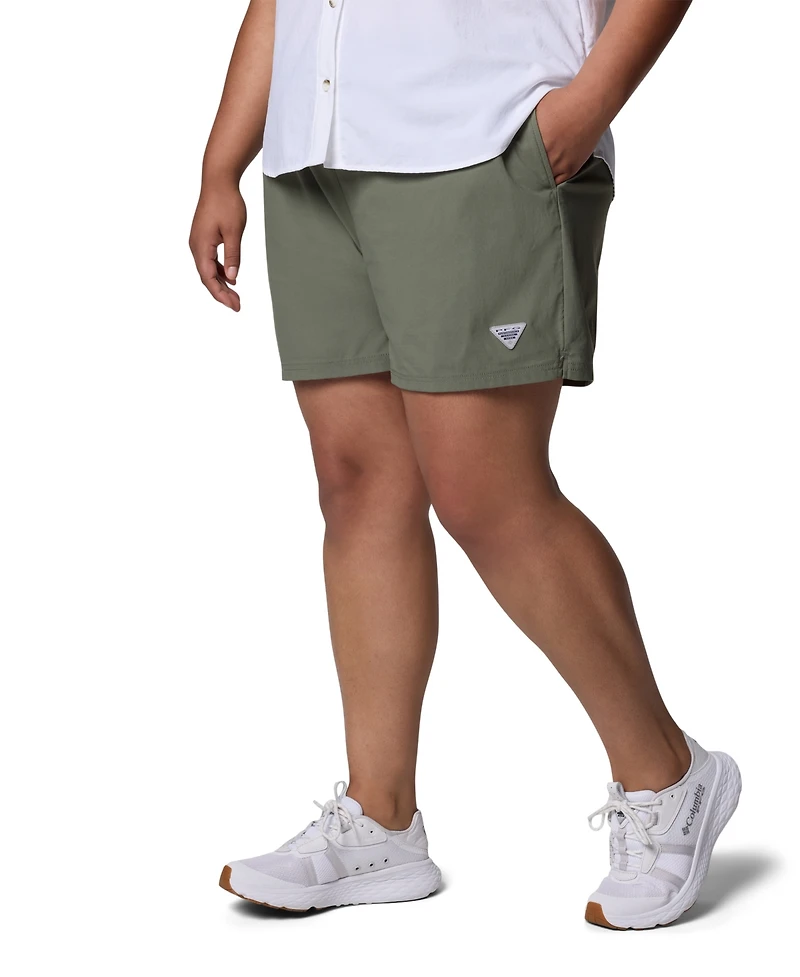 Columbia Plus Size Rugged Water Comfort Stretch Shorts