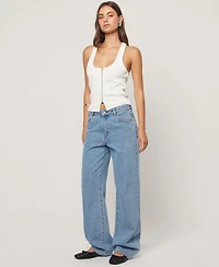 Abrand Women's 95 Gigi Wide Leg Baggy Jeans