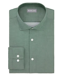 Michael Kors Men's Collared Regular Fit Dress Shirt