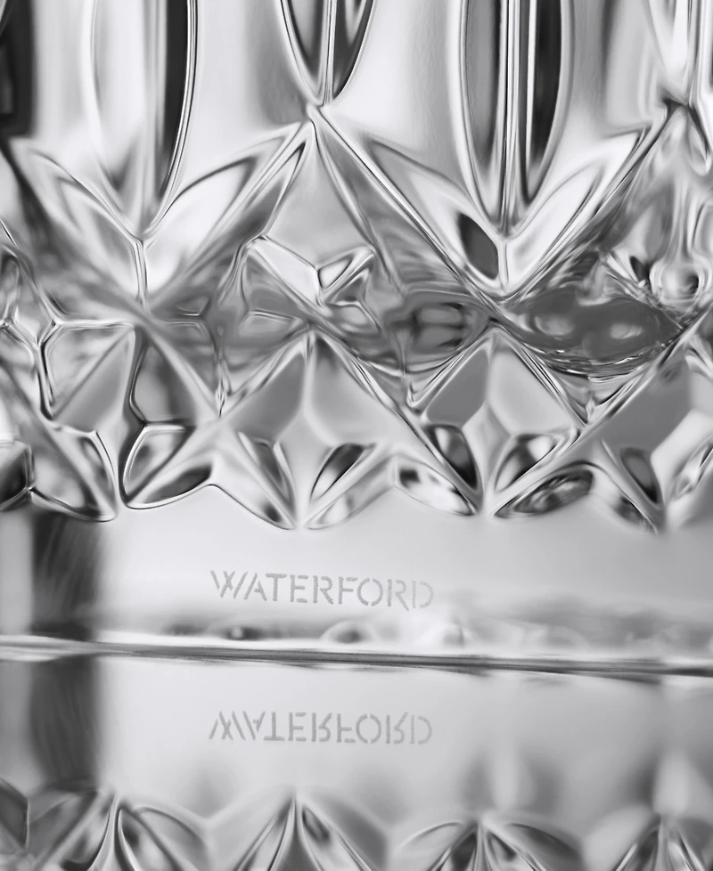 Waterford Connoisseur Lismore Mini Square Decanter & Pair of Tumblers, 16floz